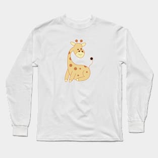 Adorable Giraffer Long Sleeve T-Shirt